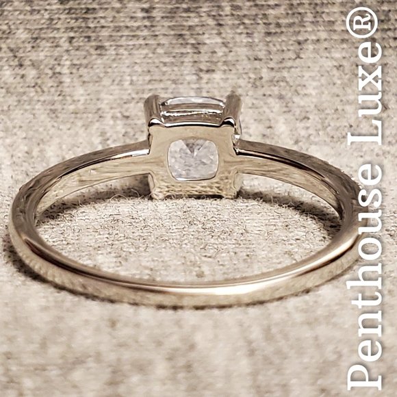 SOLID 925 Sterling Silver Sky Blue Topaz Ring - Picture 2 of 5